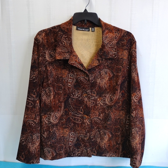 Briggs New York Jackets & Blazers - Briggs New York Women's Shirt Size 2X
